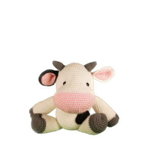 Black and White Cow Amigurumi