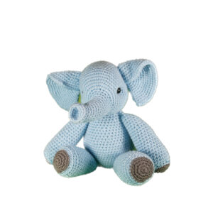 Baby Blue Elephant Amigurumi