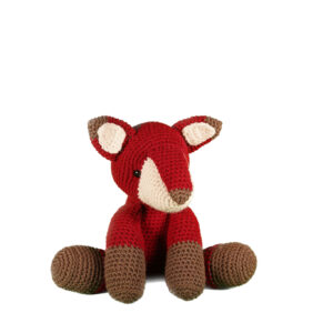 Red and White Fox Amigurumi